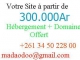 Votre site web à pour seulement 300.000Ar