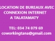 Coworking - Location bureau avec connexion Internet image 0