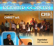 Traditionnel D&eacute;je&ucirc;ner Concert du CEP Nanterre image 0