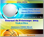 Tournoi de Printemps TARATRA -15ème édition image 0